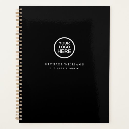 Eigene Firmenlogos für Geschäftspläne Planer (Vorderseite)