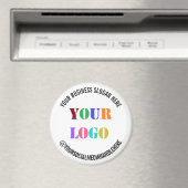 Eigene Firmenlogos Werbeaktion Social Media Name Magnet (In Situ (Geschirrspüler))