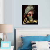 Eigene Folie (Gold oder Silber) Print 16" x 20" Foliendrucke (In Situ (Schlafzimmer))