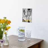 Eigene Folie (Gold oder Silber) Print 8" x 10" Foliendrucke (Ablage(Küche))