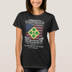 Eigene Forellen Titel 4 Infanterie Division Vetera T-Shirt