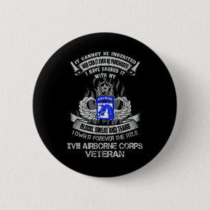 Eigene Forever Der Titel 18. Im Flugzeug Corps Us Button