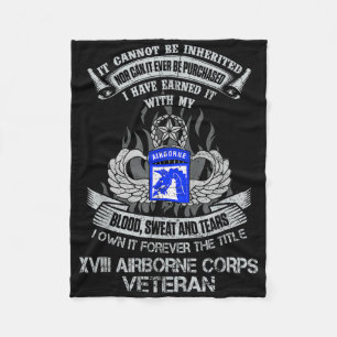 Eigene Forever Der Titel 18. Im Flugzeug Corps Us Fleecedecke