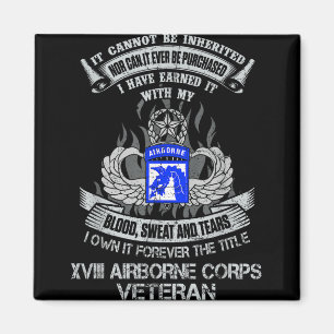 Eigene Forever Der Titel 18. Im Flugzeug Corps Us Magnet