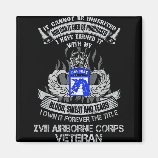 Eigene Forever Der Titel 18. Im Flugzeug Corps Us Magnet (Vorne)