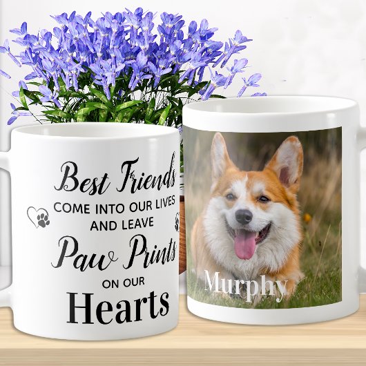 Eigene Foto-Drucke auf unserem Hearts Pet Memorial Kaffeetasse