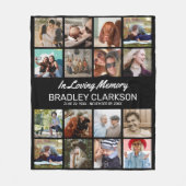 Eigene Foto hinzufügen und Personalisierten Text h Fleecedecke (Vorderseite)