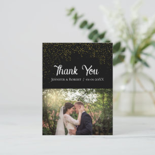 Eigene Foto Hochzeit Vielen Dank Postkarte
