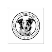 eigene Foto-Rücksendeadresse erstellen Gummistempel (Prägung)