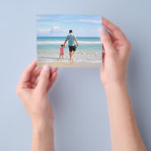 Eigene Foto- und/oder Textkarte hinzufügen Flyer (Gruppe)