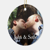 Eigene Foto- und Textanzeige hinzufügen Keramikornament (Links)