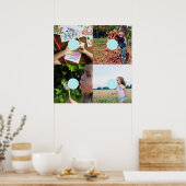 Eigene Fotos hinzufügen Anpassbare Stilbilder 4 Poster (Küche)