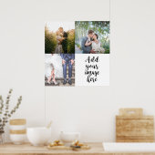 Eigene Fotos hinzufügen Anpassbare Stilbilder 4 Poster (Küche)