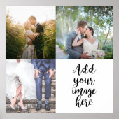 Eigene Fotos hinzufügen Anpassbare Stilbilder 4 Poster (Vorne)