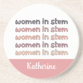 Eigene Frauen in sternenstilistischen Geschenken Getränkeuntersetzer