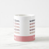 Eigene Frauen in sternenstilistischen Geschenken Kaffeetasse (Mittel)