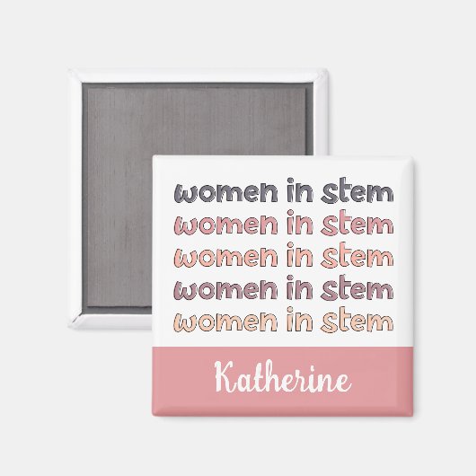 Eigene Frauen in sternenstilistischen Geschenken Magnet (Vorderseite/Rückseite)