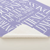 Eigene Fruitage des Geist-Sherpa-Blankets Sherpadecke (3/4)