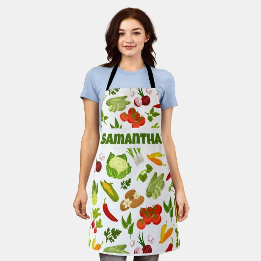 Eigene Gartenpflanze Schürze (Getragen)