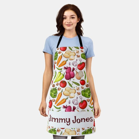 Eigene Gartenpflanze Schürze (Getragen)