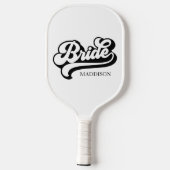 Eigene Geburt und Bezeichnung Vintag Pickleball Schläger (Rückseite)