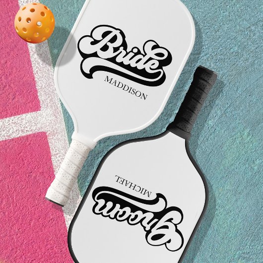 Eigene Geburt und Bezeichnung Vintag Pickleball Schläger