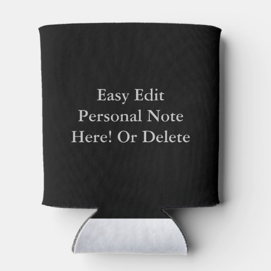 Eigene Geburtstagskollektoren Dosenkühler (Rückseite)