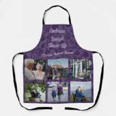 Eigene Geschenke für ältere Eltern - Violett für P Schürze (Vorderseite)