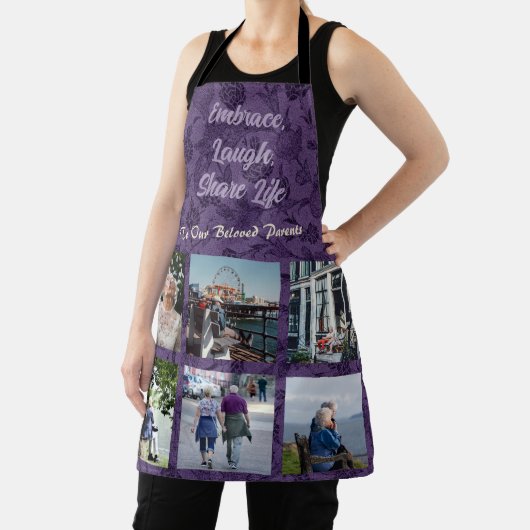 Eigene Geschenke für ältere Eltern - Violett für P Schürze (InSitu)