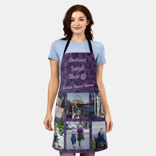 Eigene Geschenke für ältere Eltern - Violett für P Schürze (Getragen)