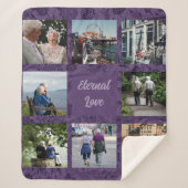 Eigene Geschenke für ältere Eltern - Violett für P Sherpadecke (Vorderseite)