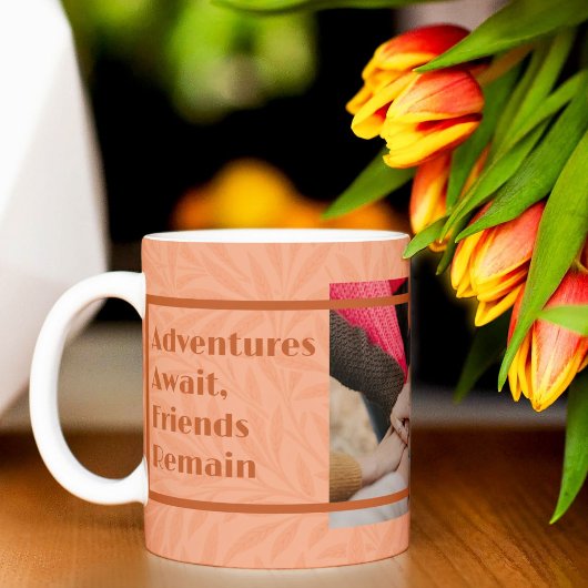 Eigene Geschenke für Freunde, die weg von Orange g Kaffeetasse