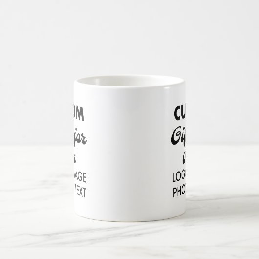 Eigene Geschenke für Ihn Magic Morphing Tasse 12oz (Mittel)