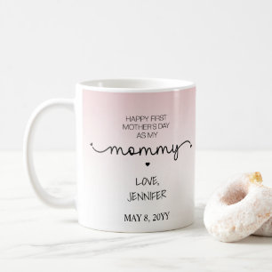 Eigene Geschenke zum Ersten Muttertag Neuer Mommy  Kaffeetasse