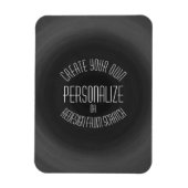 Eigene Gestaltung - Benutzerdefiniertes Design Magnet (Vertikal)