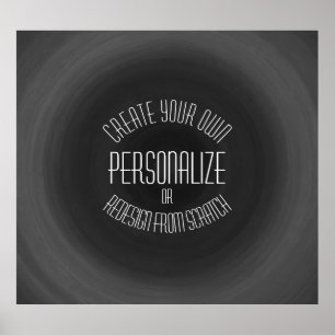 Eigene Gestaltung - Benutzerdefiniertes Design Poster