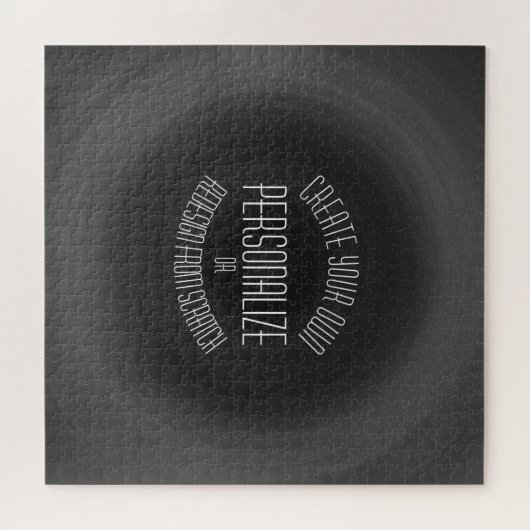 Eigene Gestaltung - Benutzerdefiniertes Design Puzzle (Horizontal)