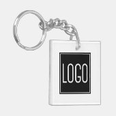 Eigene Gestaltung - Firmenlogo Schlüsselanhänger (Vorderseite links)