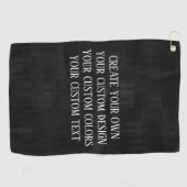 Eigene Gestaltung - Ihr individuelles Design Golfhandtuch (Horizontal)