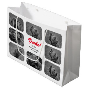 Eigene Great Dane Fotos Große Geschenktüte