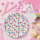 Eigene Größe behalten oder gestalten: 9" Papier-Te Pappteller (Party)