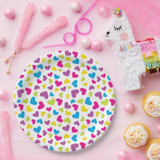 Eigene Größe behalten oder gestalten: 9" Papier-Te Pappteller (Party)