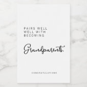 Eigene Großmutterweinmarke Weinetikett (Einzelnes Label)