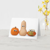 Eigene Grußkarte von Halloween Pumpkins Karte (Gelbe Blume)
