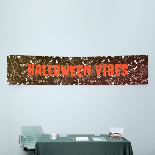 Eigene Halloween-Dekorationen, Trick oder Treat-Pa Banner (Messeveranstaltung)