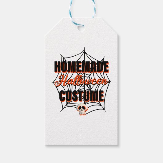 Eigene Halloween-Kostüme Geschenkanhänger (Vorderseite)
