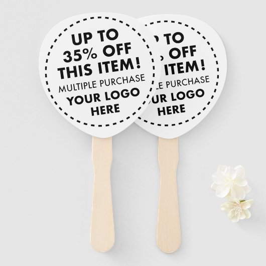 Eigene Hand-Fans für Schaufel 35% Rabatt für den K Fächer (Vorne und Hinten)