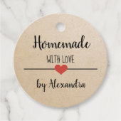 Eigene Handbücher für Lieben Geschenkanhänger (Vorderseite)