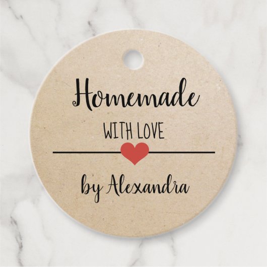 Eigene Handbücher für Lieben Geschenkanhänger (Vorderseite)