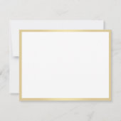 Eigene handgeschriebene Vorlage Gold-Script-Textda (Rückseite)